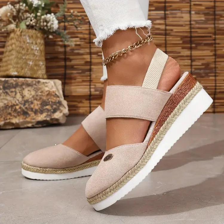 GIADA | Sommer Sandalen mit Orthopädischer Unterstützung und Schickem Design für Jeden Tag