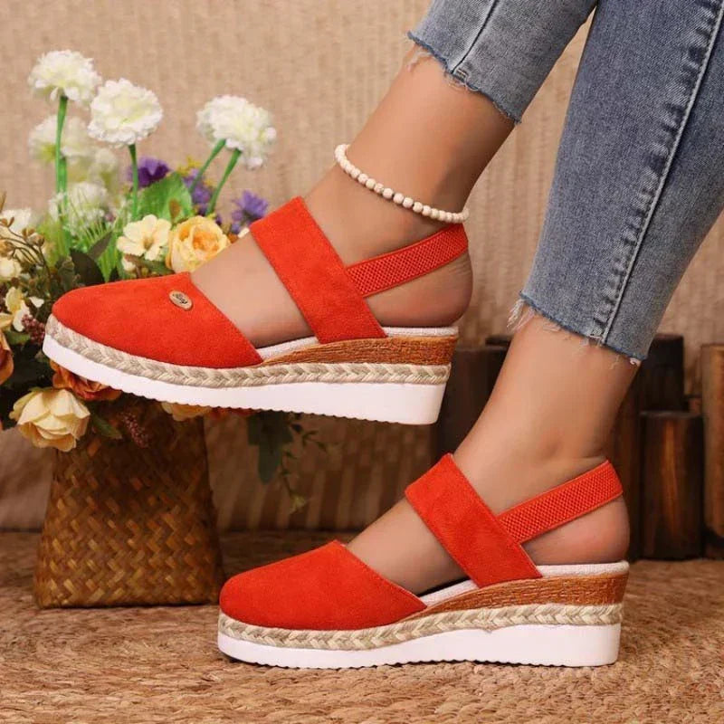 GIADA | Sommer Sandalen mit Orthopädischer Unterstützung und Schickem Design für Jeden Tag