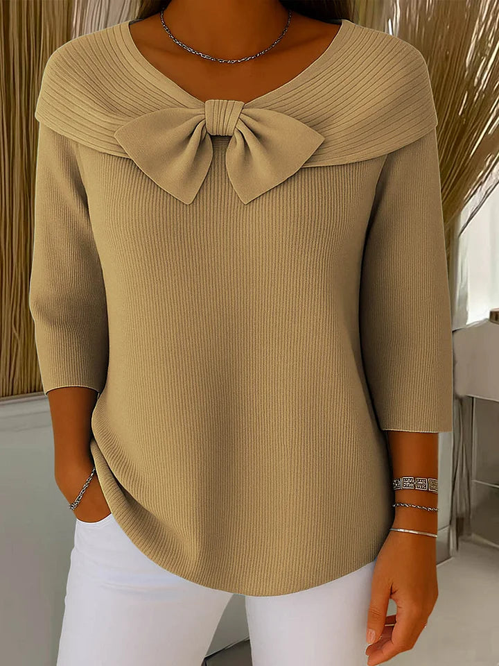 FLEUR | Elegante Bluse mit Schleife und Perfektem Sitz
