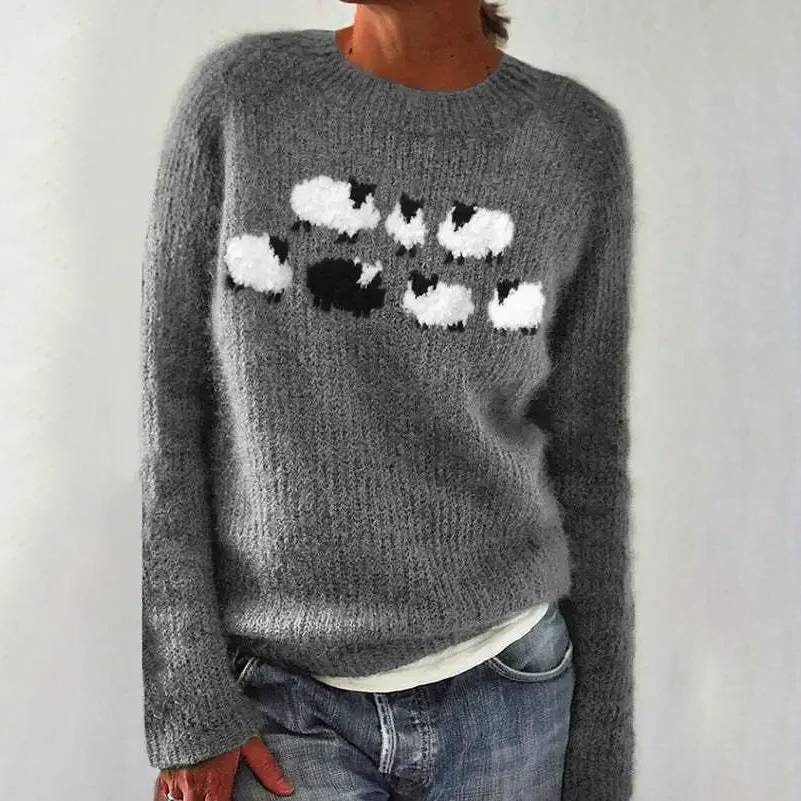 Lina™ - Schöner und Bequemer Schafswollpullover