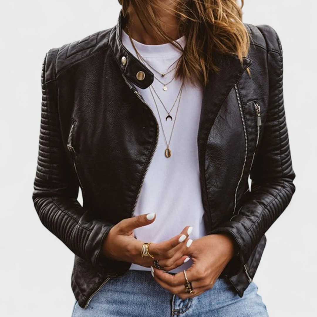 SANTANA™ | Elegante Lederjacke