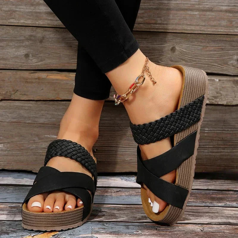 NAYA | Bequeme und Atmungsaktive Damensandalen
