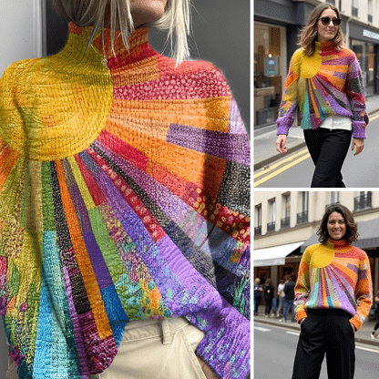 SOLÈNE | Eleganter Rollkragenpullover für einen Raffinierten Look