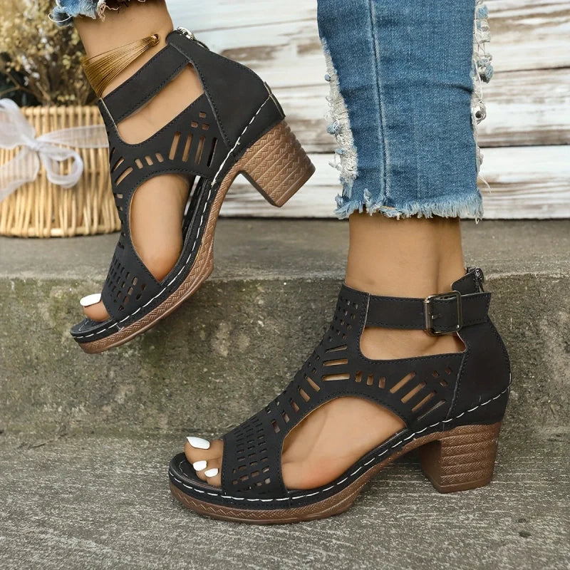ELIANA | Elegante Orthopädische Sandalen mit Stabilität und Atmungsaktivem Komfort für Sommertage