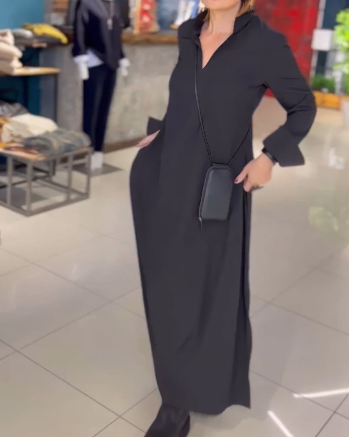CLAUDIA | Elegantes und Modisches Langes Elastisches Kleid